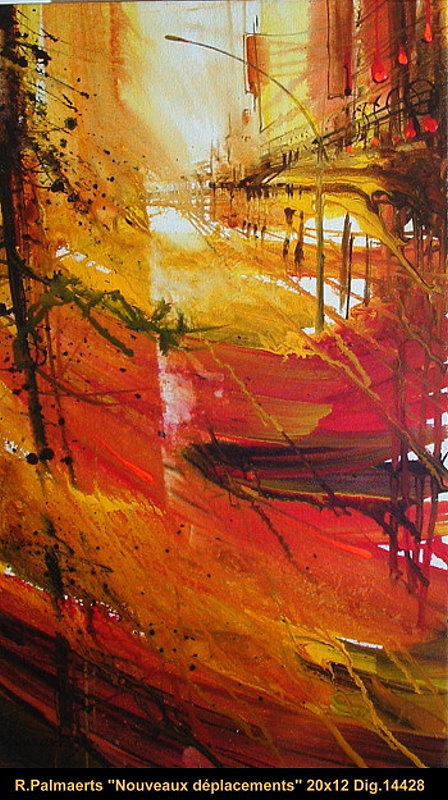 14428 - Roland Palmaerts - Nouveaux déplacements - 20x12