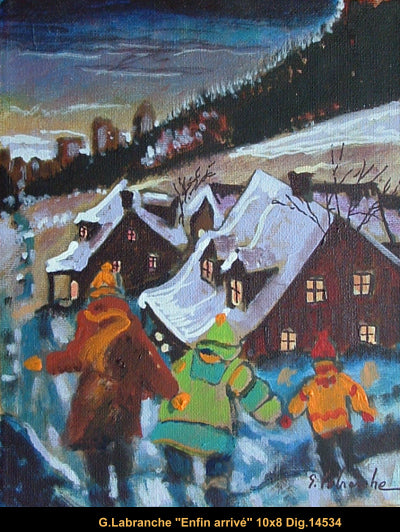 14534 - Gilles Labranche - Enfin arrivé - 10x8