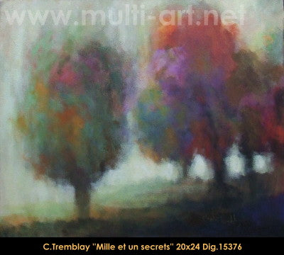 15376 - Claude Tremblay - 1001 secrets - 20x24