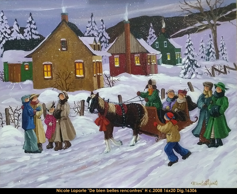 16306 - De biens belles rencontres - 16x20