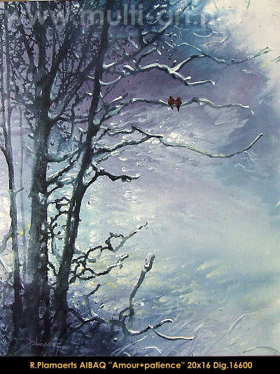 16600 - Roland Palmaerts - Amour et patience - 20x16