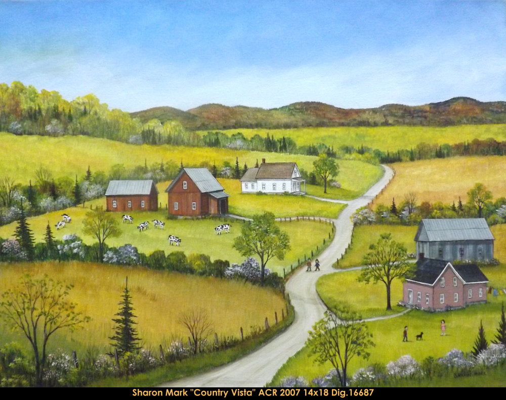 16687 - Sharon Mark - Country Vista - 14x18