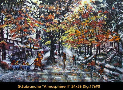 17690 - Gilles Labranche - Atmosphère II - 24x36