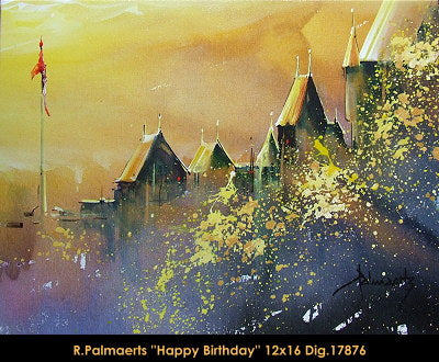 17876 - Roland Palmaerts - Happy birthday - 12x16