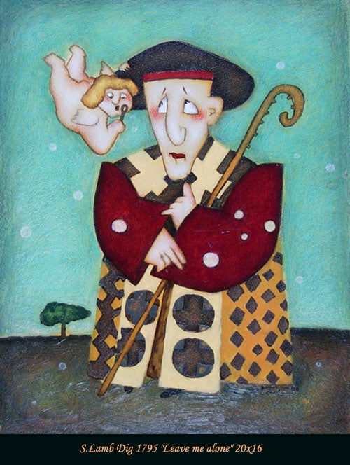 1795 - Steven Lamb - Leave Me Alone - 20x16