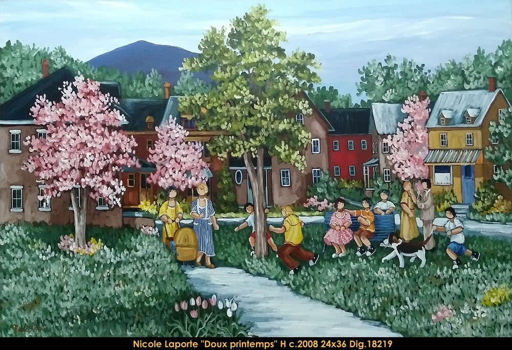 18219 - Doux printemps - 24x36