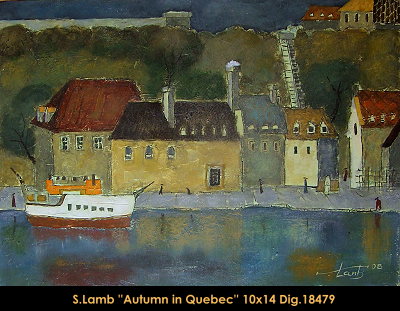 18479 - Steven Lamb - Autumn in Quebec - 10x14