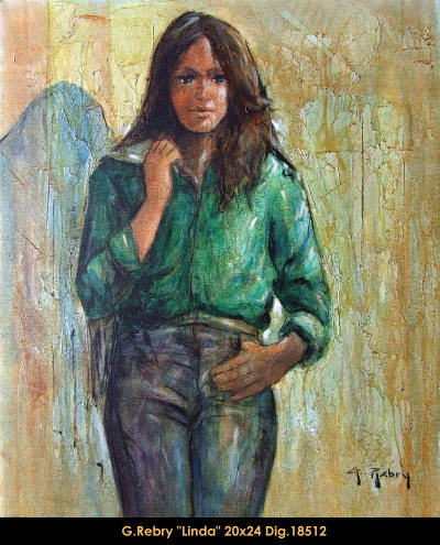 18512 - Linda - GASTON REBRY - 24x20