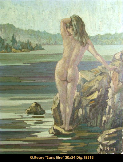 18513 - Nu - GASTON REBRY - 30x24