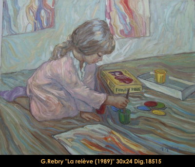 18515 - La relève - GASTON REBRY - 30x24
