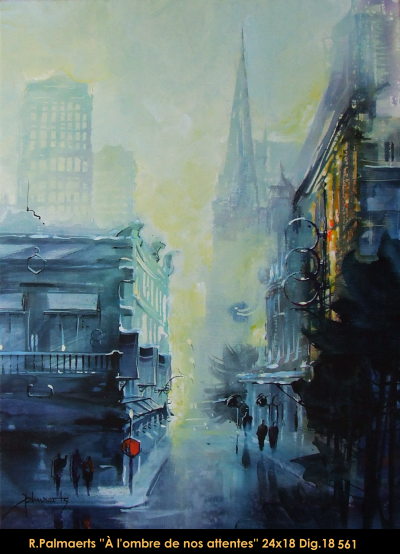 18561 - Roland Palmaerts - À l'ombre de nos attentes - 24x18