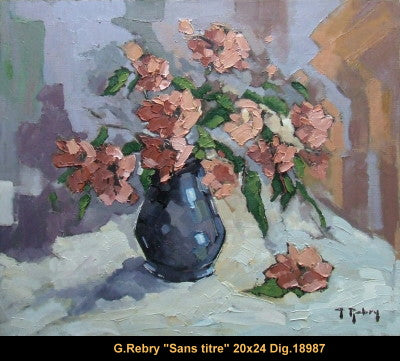 18988 - Nature Morte - GASTON REBRY - 20x24