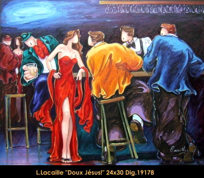 19178 - LACAILLE Lise - Doux Jésus! - 24 x 30