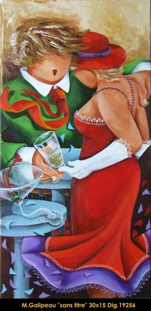 19256 - Marc Galipeau - Sans titre - 30x15