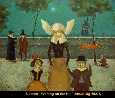 19276 - Steven Lamb - Evening on the Hill - 24x30