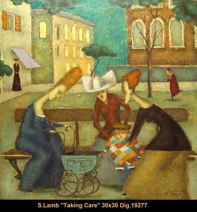 19277 - Steven Lamb - Taking Care - 30x30