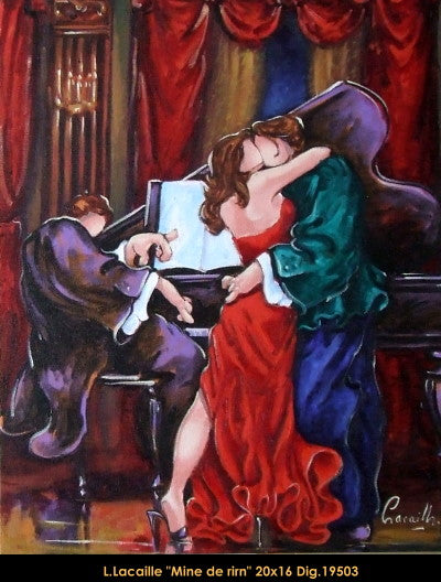 19503 - LACAILLE Lise - Mine de rien - 20x16