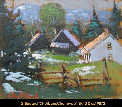 19872 - Gilles Bedard - St. Urbain, Charlevoix - 8x10