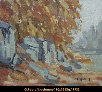 19933 - L'automne - GASTON REBRY - 10x12