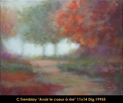 19955 - Claude Tremblay - Avoir le coeur a rire - 11x14