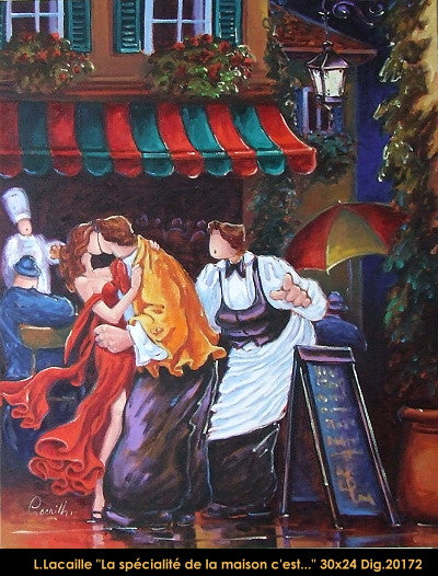 20172 - La spécialité de la maison - 30x24