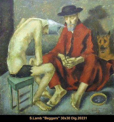 20231 - Steven Lamb - Beggars - 30x30