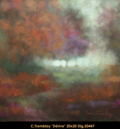 20447 - Claude Tremblay - Derive - 20x20