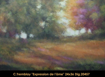 20457 - Expression de l'âme - CLAUDE TREMBLAY - 24x36