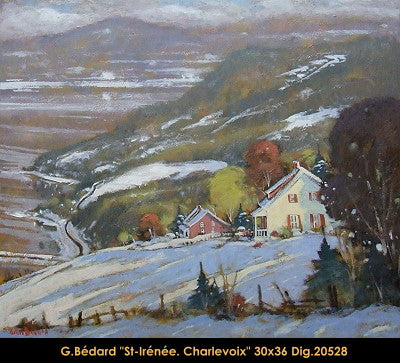 20528 - Gilles Bedard - St-Irénée, Charlevoix - 30x36