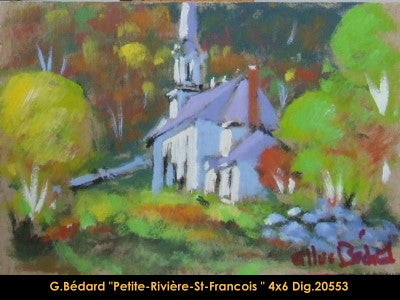 20553 - Gilles Bedard - Petite Rivière St. Francois - 4x6