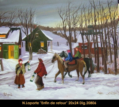 20806 - Enfin de retour - 20x24