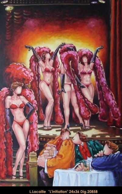 20858 - L'initiation - 36x24