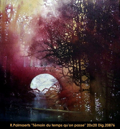 20876 - Roland Palmaerts - Témoin du temps qui passe - 20x20