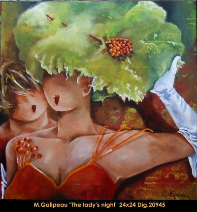 20945 - Marc Galipeau - Ladies Night - 24x24