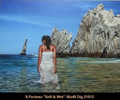 21012 - Soft & Wet - SARAH FECTEAU - 36x48