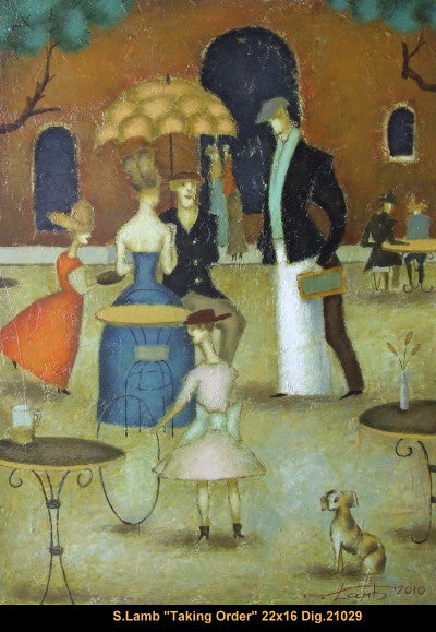 21029 - Steven Lamb - Taking Order - 22x16