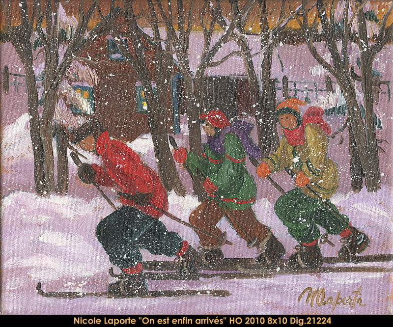 21224 - Nicole Laporte - On est enfin arrivés - 8x10