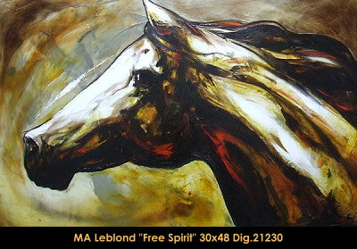 21230 - Marie-Andree Leblond - Free Spirit - 30x48