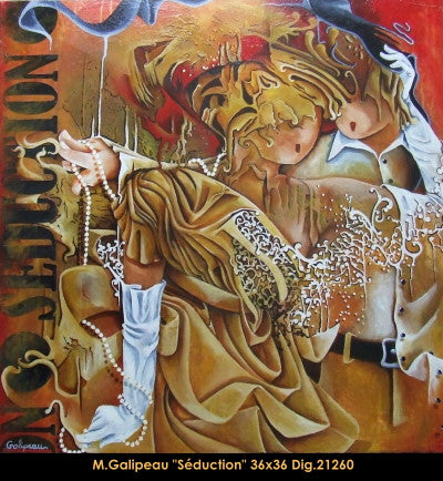 21260 - Marc Galipeau - Séduction - 36x36