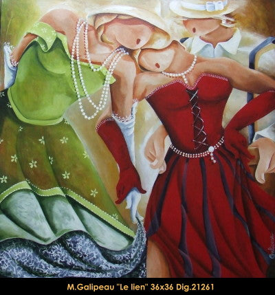 21261 - Marc Galipeau - Le lien - 36x36