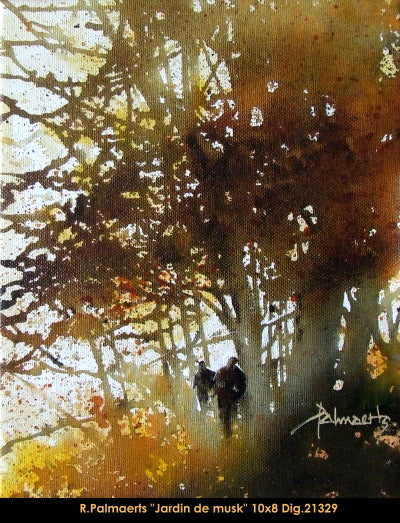 21329 - Roland Palmaerts - Jardin de musk - 10x08