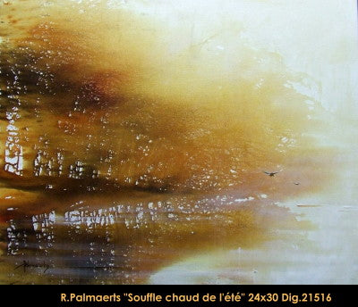 21516 - Roland Palmaerts - Souffle chaud de l'été - 24x30
