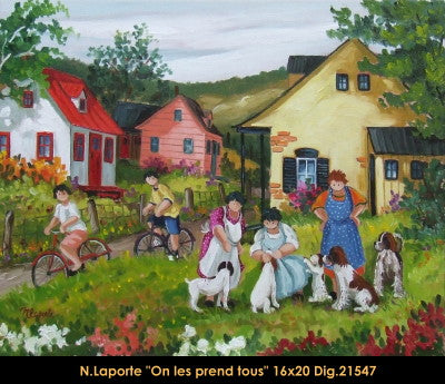 21547 - On les prend tous - 16x20
