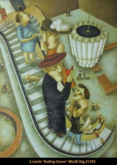 21592 - Steven Lamb - Rolling Down - 40x30