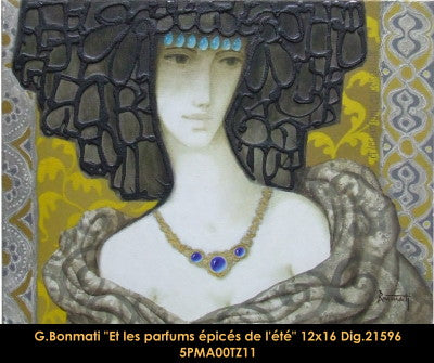21596 - Gabriel Bonmati - Et les parfums épicés de l'été - 12x16