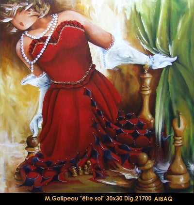 21700 - Marc Galipeau - Être soi - 30x30