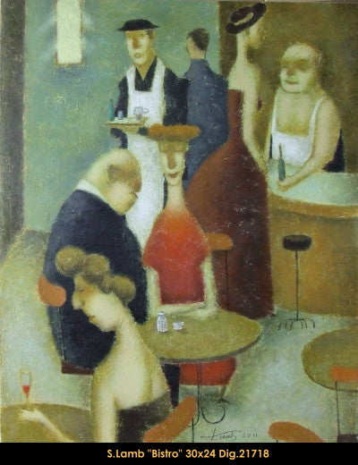 21718 - Steven Lamb - Bistro - 30x24