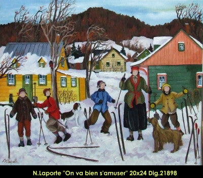 21898 - On va bien s'amuser - 20x24