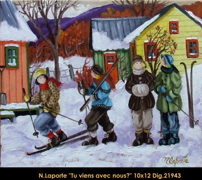 21943 - Nicole Laporte - Tu viens avec nous? - 10x12