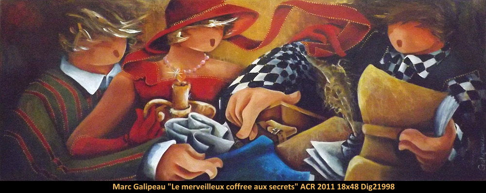 21998 - Marc Galipeau - Le merveilleux coffre aux secrets - 18x48